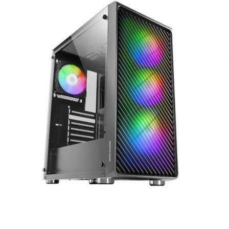 Mars Gaming MC-F Semitorre Gaming con ARGB y Cristal Templado